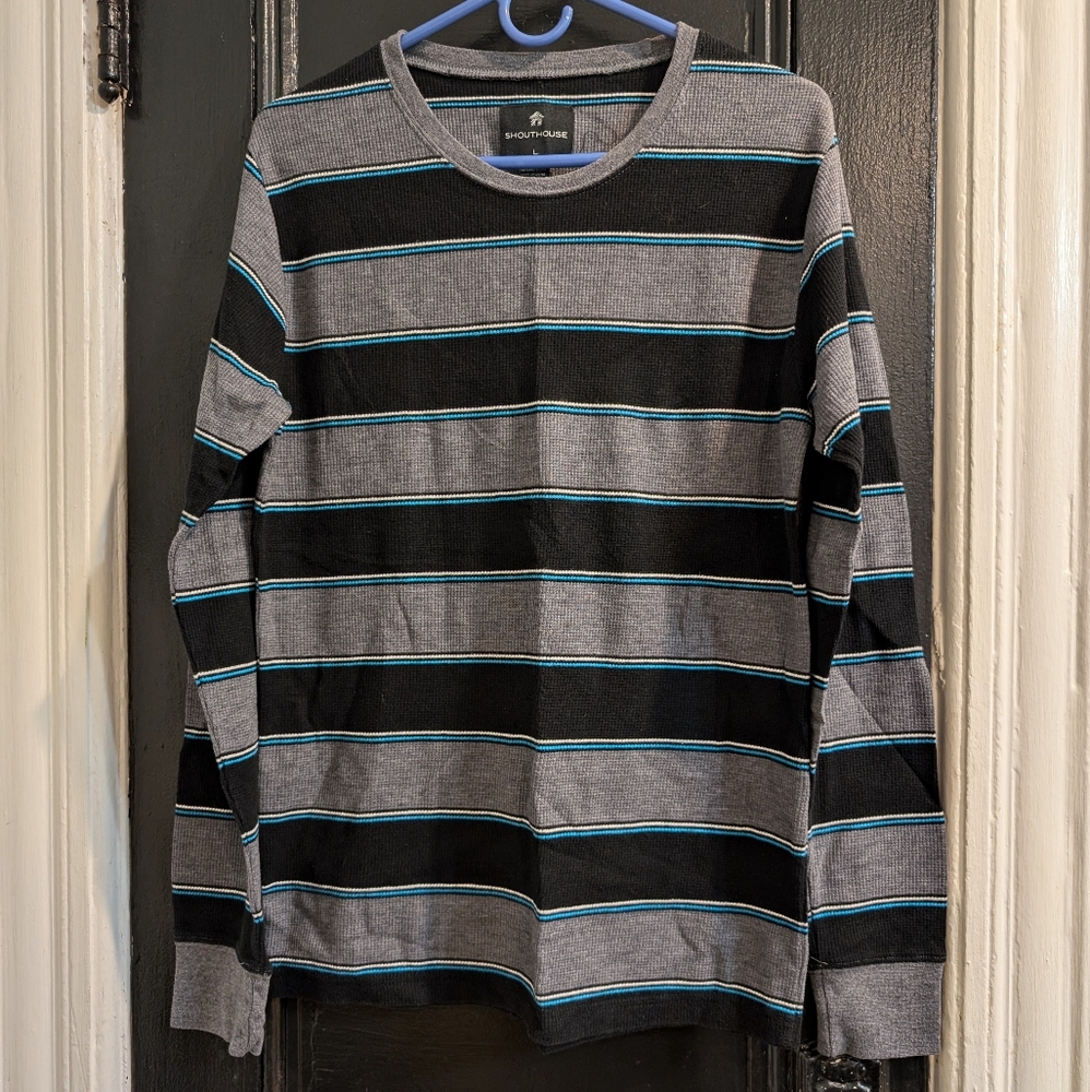 ShoutHouse shirt Thermal Long Sleeve Men's